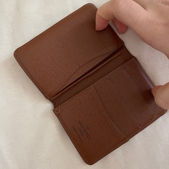 Louis Vuitton Leather Wallet/ Card holder - Picture 2 of 6